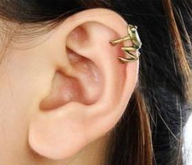 Vintage Little Frog Ear Cuff