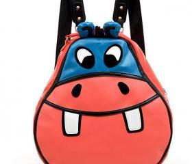 Hippo shoulder bag student bags